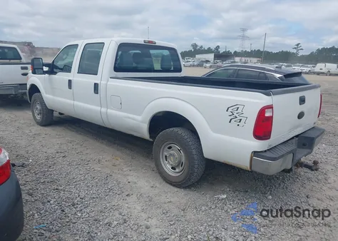 2011 Ford F-250 Xl from USA, damaged, VIN 1FT7W2B60BEC87842